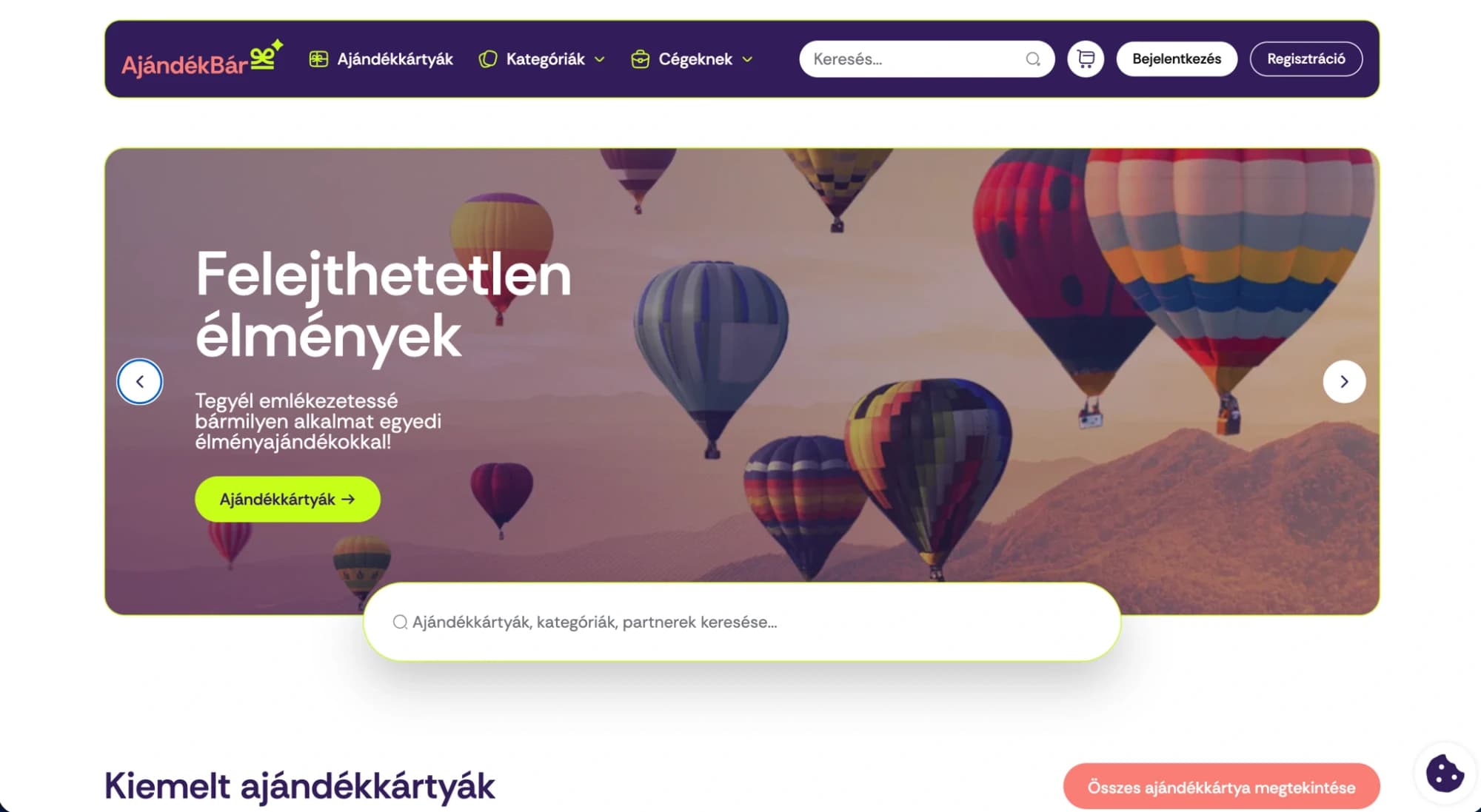 Ajándékbár
